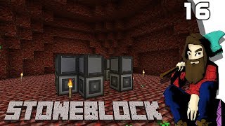 Minecraft STONEBLOCK 16  Automatiser les Advanced Inscriber [upl. by Idleman1]