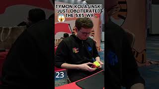 Tymon Kolasiński 5x5 WR Single  3045 Seconds [upl. by Ayatnahs]