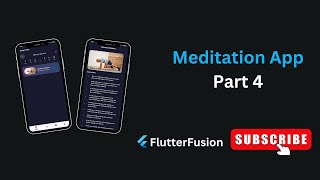 MeditationApp  How to Fetch and Display Firestore Data in Flutter  Part 4 [upl. by Ahsaten164]