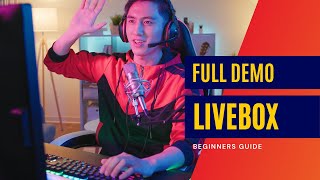 Livebox live streaming server  Full Demo [upl. by Jephthah]