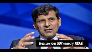 Eco for Dummies  Rajan is concerned about GDP estimates WHY [upl. by Josias]