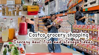 Costco Grocery Shopping How to store groceries to keep them fresh for longer homemade juices [upl. by Irabaj804]