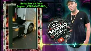 Borbulha de amor Fagnerversão Forro DJ Sandro Remix oficial [upl. by Nairde]