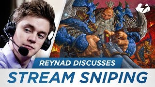 Reynad Discusses  Stream Sniping [upl. by Ciapha]