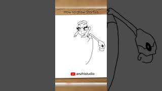 How to draw Starfire of Teen Titans Go [upl. by Mylor]