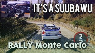 WRC Rally Monte Carlo in Subaru WRX STI NR4 [upl. by Gilemette]