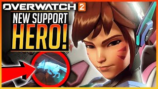 Overwatch 2 NEW SUPPORT HERO  Trailer Breakdown [upl. by Tyre]