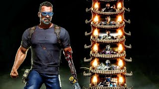 Inexorable The Terminator Warrior Klassic Tower Mortal Kombat 11  No Commentary [upl. by Rochkind]