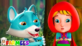 Little Red Riding Hood Story for Children And Cartoon Videos by Kids Tv Fairytales [upl. by Cherrita]