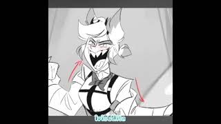 Gossip alastor trend lazyedit alastor hazbinhotel [upl. by Analli]