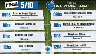 1era fecha Torneo interempresarial [upl. by Nrehtak678]