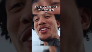 Kyle Lowry tells me to stop vlogging 💀 jaredmccain [upl. by Eb]