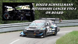 BERGRENNEN REITNAU 2024  ROGER SCHNELLMANN  MITSUBISHI LANCER EVO 8  ONBOARD  BY BELLUNOVIDEO [upl. by Karlen]