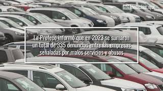 Empresas de autofinanciamiento encabezan quejas en Profeco [upl. by Armin]