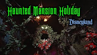 Haunted Mansion Holiday On Ride Low Light 4K POV Disneyland 2024 08 10 [upl. by Vincenz646]