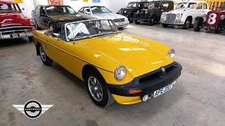 1979 MG B  MATHEWSONS CLASSIC CARS  AUCTION 4 5 amp 6 SEPTEMBER 2024 [upl. by Aropizt808]