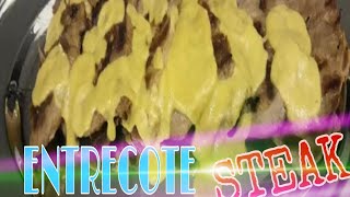 Simple and easy recipeEntrecote steak in Entrecote sauce [upl. by Isdnyl]