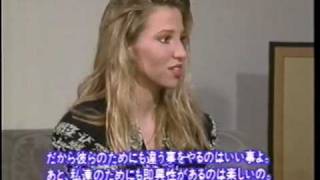 Debbie Gibson Interview in Japan 1989 デビー・ギブソン インタビュー字幕 [upl. by Edrahc733]