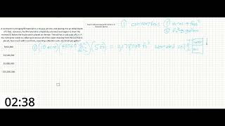 PE Exam Practice Problem 41 Water Resources  Volumetrics and Unit Conversions [upl. by Drarej]