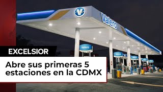 Valero inaugura sus primeras 5 estaciones de servicio en CDMX [upl. by Feeley259]