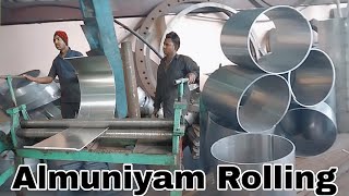 Aluminium Rolling and Silver Rolling  Steel Aluminium Rolling and Steel Rolling  KB Saroj [upl. by Mulac22]