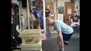 Concentric Only Box Jumps [upl. by Tlok]