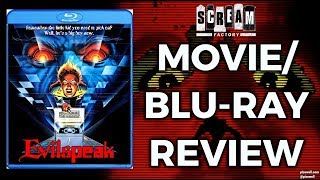 EVILSPEAK 1981  MovieBluray Review Scream Factory [upl. by Dohsar]