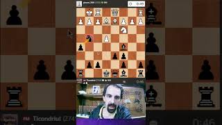 APERTURA ESCOCESA 💣 COMO ATACAR CON NEGRAS EXPLICADO en PARTIDA BULLET❗ 💥 ajedrez chess [upl. by Cannell646]