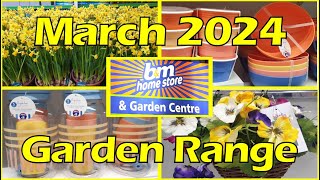 BampM  GARDEN  MARCH 2024  SHOP WITH ME [upl. by Rebmeced]