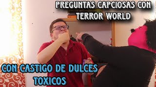 Camaron Jarocho y terrorworld2021 en el Reto de los Dulces Asquerosos y Preguntas Capciosas [upl. by Eidnac94]