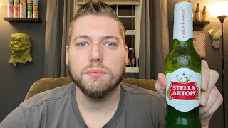 STELLA ARTOIS Beer Review [upl. by Brockie]