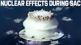 Nuclear Effects During Strategic Filming Armageddon SAC Delivery Missions  Upscaled Footage [upl. by Alrahs835]