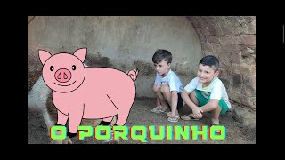 PORQUINHO NA FAZENDA UMA SUPER AVENTURAmundobita porquinho fazendinha criança vídeoinfantil [upl. by Nohsauq]