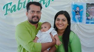 ഞങ്ങളുടെ കുഞ്ഞിന്റെ മാമോദിസ  Baptism Day Vlog  Apsara Alby [upl. by Darnall]