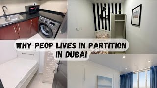 How partition looks Like  Why people lives in partition in dubai 🇦🇪 [upl. by Adieno]