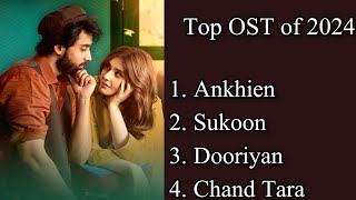 Top Pakistani Drama OST Of 2024  Drama OST Songs  Top 10 Entertainment [upl. by Kcirrem]