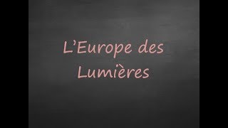 4ème  Les Lumières en Europe [upl. by Settera]