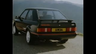 Win A Ford Escort XR3i  1980s TV Advert [upl. by Messab632]