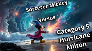 Category 5 Hurricane Milton Versus Sorcerer Mickey  Live From Orlando  Let The Storm Rage On [upl. by Kappenne]