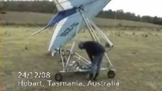 Tasmanian Electric Flying Trike  First Flight Tests [upl. by Sanborn]