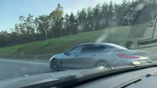 BMW M850I Gran coupe matt grey 532bhp 44 V8 biturbo [upl. by Eniamsaj]