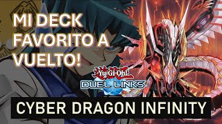 Cyber Dragon Infinity Immortal  YuGiOh Duel Links [upl. by Odnumyer459]