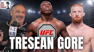 UFC Fighter Tresean Gore Reveals the Reason Behind Dropping the Bo Nickal Match  Wam Bams Podcast [upl. by Nasho]