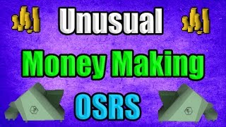 3 Unusual Money Making Methods OSRS 2007  11MH [upl. by Arramahs]