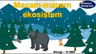 Macammacam ekosistem  Biologi kelas 10 SMA [upl. by Atima]