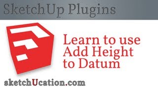 SketchUp Plugin Tutorial  Add Height at Datum [upl. by Dygert]