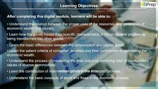 Objectives  National Income Accounting  Economics  Class 12th  iPrep [upl. by Petigny]