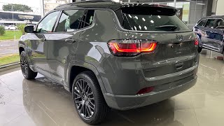 NOVO JEEP COMPASS S 2023 VERSÃO TOP DE LINHA MAIS COMPLETO TETO SOLAR E 13 TURBO FLEX É O MELHOR [upl. by Akeit594]