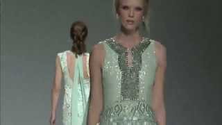 Desfile Matilde Cano  Barcelona Bridal Week 2013 [upl. by Chloette]