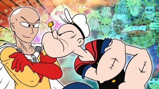 Saitama vs Popeye ai musica batalhaderimas [upl. by Lechner236]